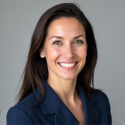 A professional-looking educator, Eliza K.